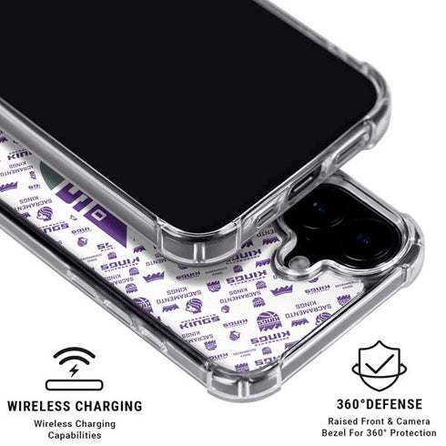 NBA Sacramento Kings History Logo Blast iPhone 16 Plus MagSafe Case