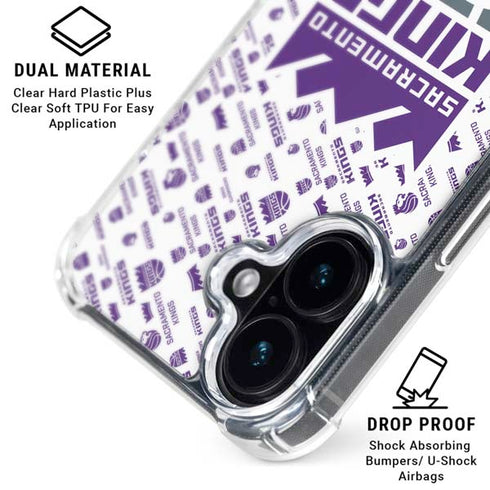 NBA Sacramento Kings History Logo Blast iPhone 16 Plus MagSafe Case