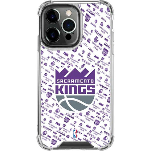 NBA Sacramento Kings History Logo Blast iPhone 16 Pro Clear Case