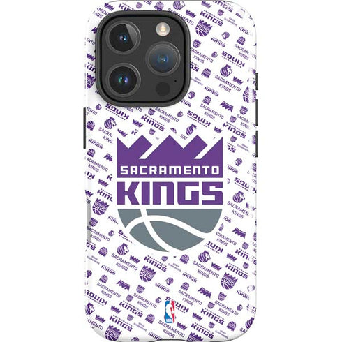 NBA Sacramento Kings History Logo Blast iPhone 16 Pro Impact Case