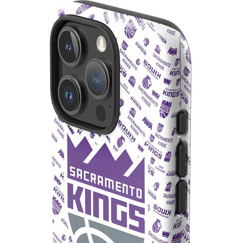 NBA Sacramento Kings History Logo Blast iPhone 16 Pro Impact Case