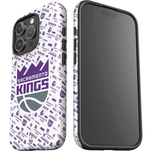 NBA Sacramento Kings History Logo Blast iPhone 16 Pro Impact Case