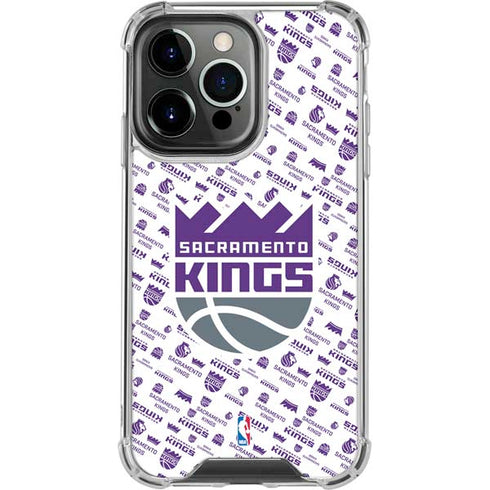 NBA Sacramento Kings History Logo Blast iPhone 16 Pro Max Clear Case