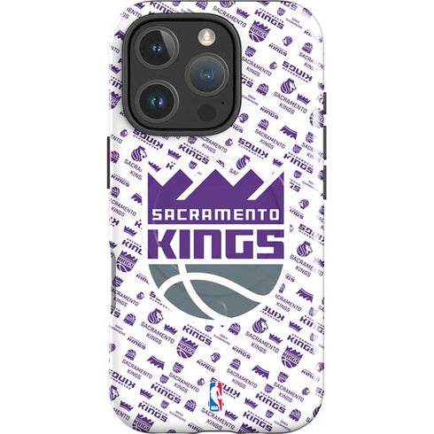 NBA Sacramento Kings History Logo Blast iPhone 16 Pro Max Magsafe Impact Case