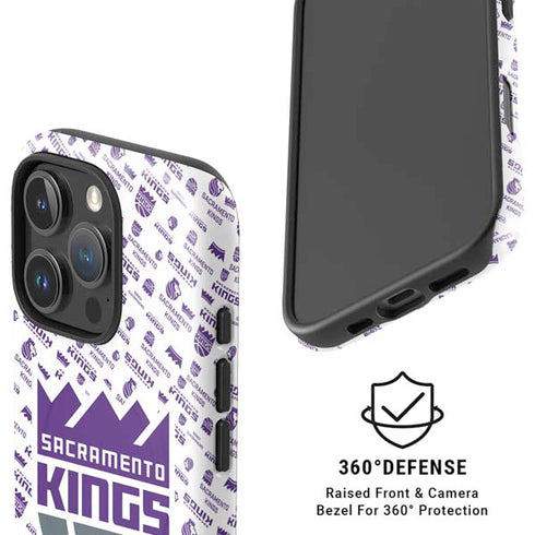 NBA Sacramento Kings History Logo Blast iPhone 16 Pro Max Magsafe Impact Case