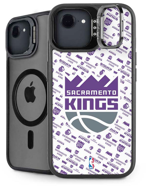 NBA Sacramento Kings History Logo Blast iPhone 16e Kickstand Case