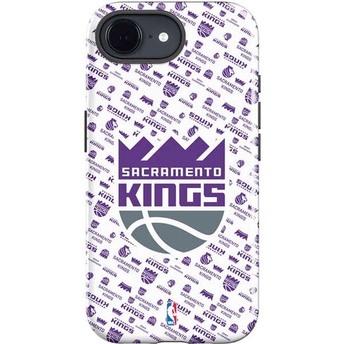 NBA Sacramento Kings History Logo Blast iPhone 16e Impact Case