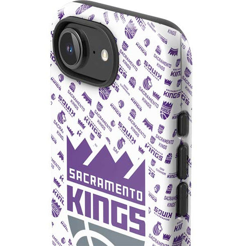 NBA Sacramento Kings History Logo Blast iPhone 16e Impact Case