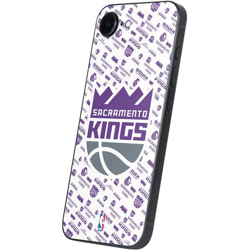 NBA Sacramento Kings History Logo Blast iPhone 16e Skin