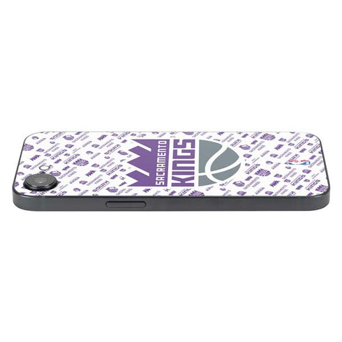 NBA Sacramento Kings History Logo Blast iPhone 16e Skin