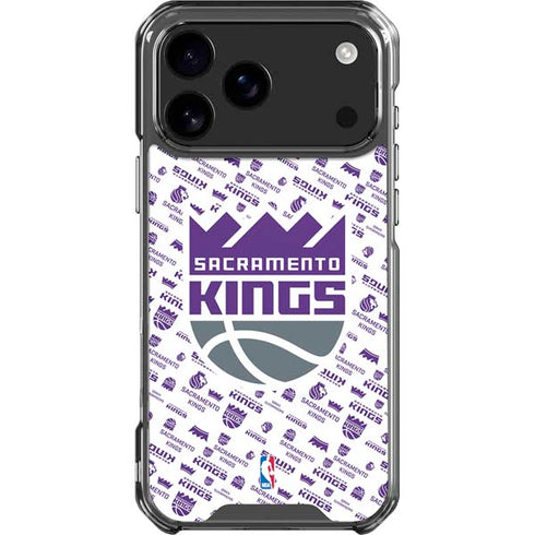 NBA Sacramento Kings History Logo Blast iPhone 18 Pro Max Clear Case