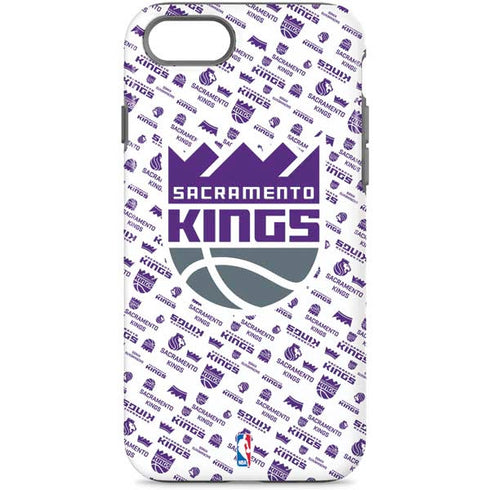 NBA Sacramento Kings History Logo Blast iPhone Cases