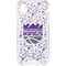 NBA Sacramento Kings History Logo Blast iPhone XS Clear Case
