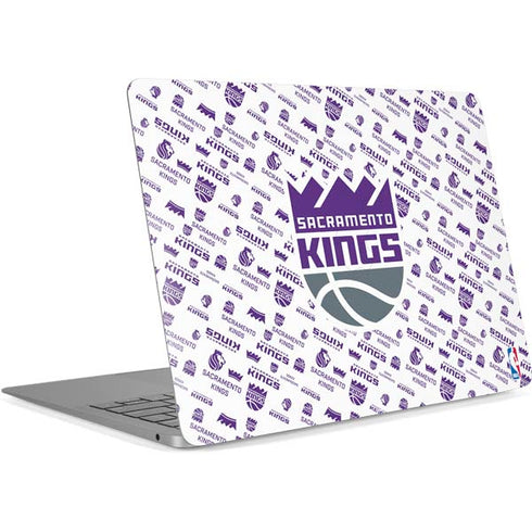 NBA Sacramento Kings History Logo Blast Apple MacBook Air Skin