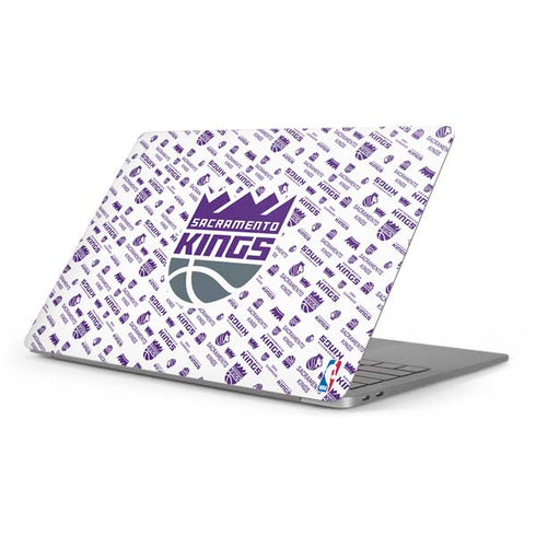 NBA Sacramento Kings History Logo Blast Apple MacBook Pro 16-inch Skin