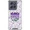 NBA Sacramento Kings History Logo Blast Moto G 5G (2025) Clear Case
