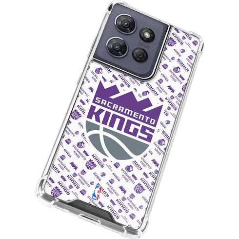 NBA Sacramento Kings History Logo Blast Moto G Power 5G (2025) Clear Case