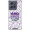 NBA Sacramento Kings History Logo Blast Moto G Stylus 5G (2025) Clear Case