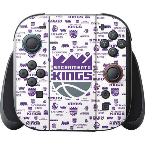 NBA Sacramento Kings History Logo Blast Nintendo Switch 2 (2025) with Joy-Con Skin