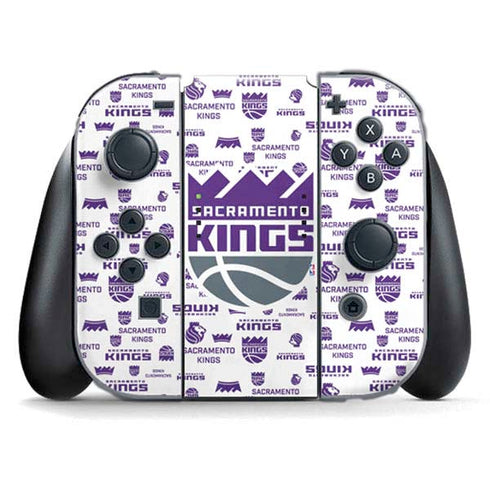 NBA Sacramento Kings History Logo Blast Nintendo Skins
