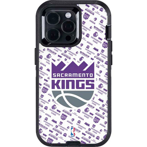 NBA Sacramento Kings History Logo Blast Otterbox Defender iPhone Skin