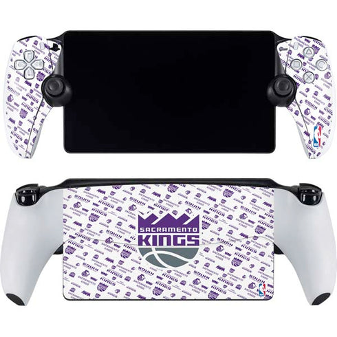 NBA Sacramento Kings History Logo Blast PlayStation Portal Remote Player Skin