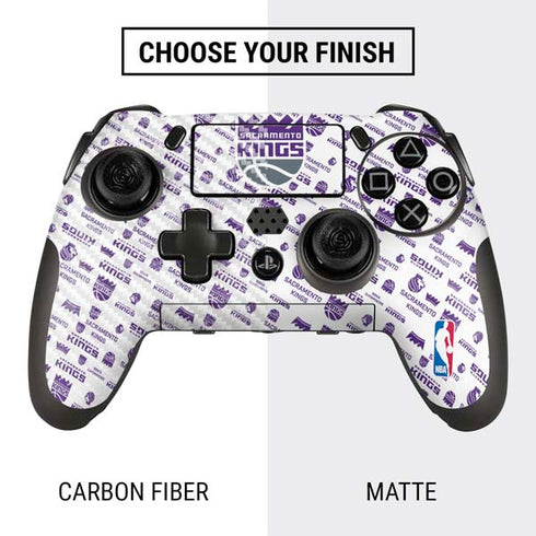 NBA Sacramento Kings History Logo Blast PlayStation Scuf Vantage 2 Controller Skin