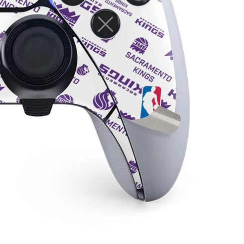 NBA Sacramento Kings History Logo Blast PS5 DualSense Edge Pro Controller Skin