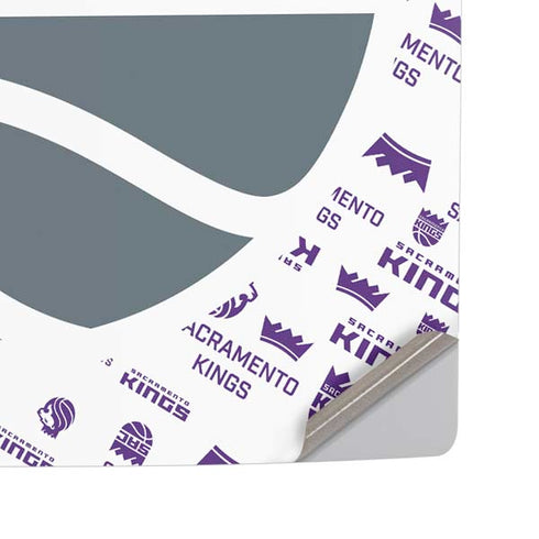 NBA Sacramento Kings History Logo Blast PS5 Pro Disk Console Skin