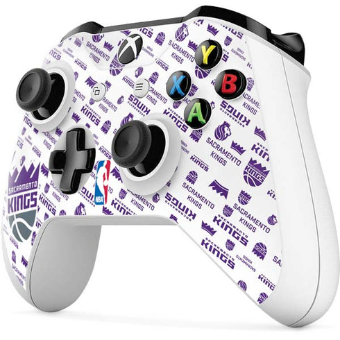NBA Sacramento Kings History Logo Blast Xbox One S All-Digital Edition Bundle Skin