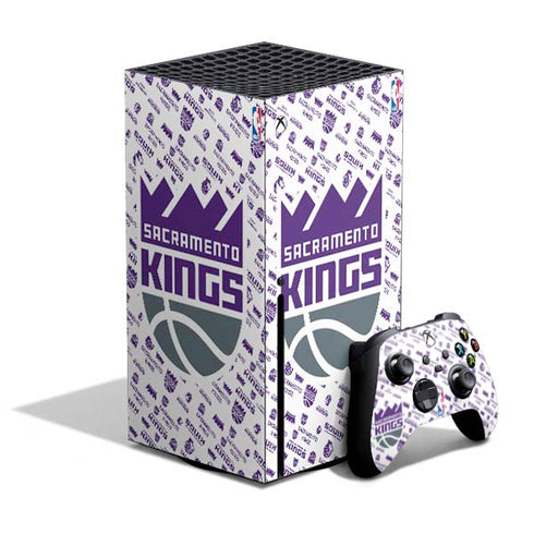NBA Sacramento Kings History Logo Blast Xbox Series X Bundle Skin