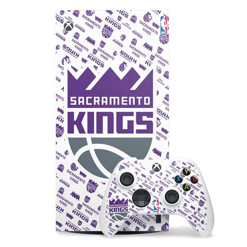 NBA Sacramento Kings History Logo Blast Xbox Series X Skins