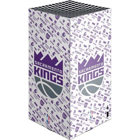 NBA Sacramento Kings History Logo Blast XBox Series X Digital Edition Console Skin