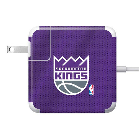 NBA Sacramento Kings Jersey 85W Power Adapter (15 and 17 inch MacBook Pro Charger) Skin