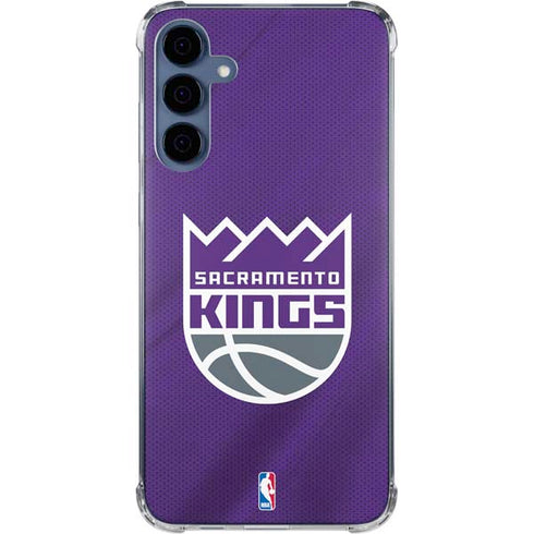 NBA Sacramento Kings Jersey Galaxy A35 5G Clear Case