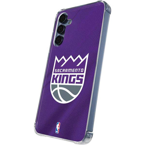 NBA Sacramento Kings Jersey Galaxy A55 5G Clear Case