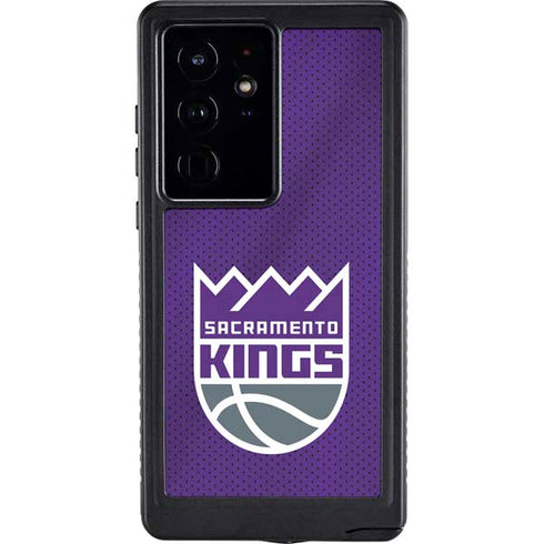 NBA Sacramento Kings Jersey Galaxy S24 Ultra Waterproof Case