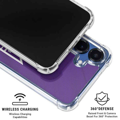 NBA Sacramento Kings Jersey Galaxy S25 Plus Clear Case