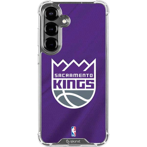 NBA Sacramento Kings Jersey Galaxy S26 Clear Case