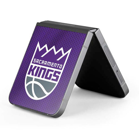 NBA Sacramento Kings Jersey Galaxy Z Flip6 Skin