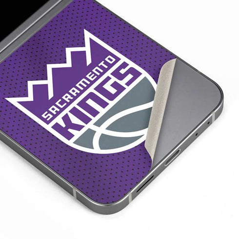 NBA Sacramento Kings Jersey Galaxy Z Flip6 Skin