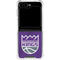 NBA Sacramento Kings Jersey Galaxy Z Flip6 Clear Case