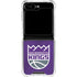 NBA Sacramento Kings Jersey Galaxy Z Flip6 Clear Case
