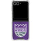 NBA Sacramento Kings Jersey Galaxy Z Flip7 Clear Case