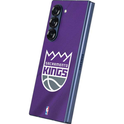 NBA Sacramento Kings Jersey Galaxy Z Fold6 Skin