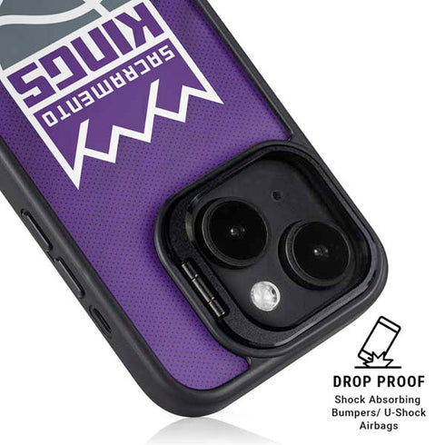 NBA Sacramento Kings Jersey iPhone 14 Plus Kickstand Case