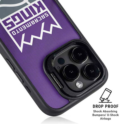 NBA Sacramento Kings Jersey iPhone 14 Pro Kickstand Case