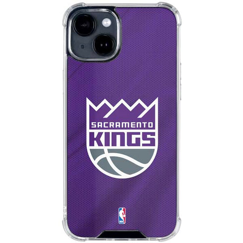 NBA Sacramento Kings Jersey iPhone 15 Clear Case