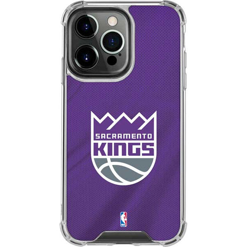 NBA Sacramento Kings Jersey iPhone 16 Pro Clear Case