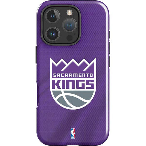 NBA Sacramento Kings Jersey iPhone 16 Pro Impact Case